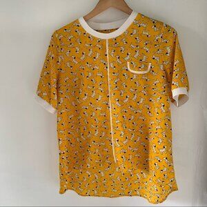 Marigold Dog Print Tee - Medium